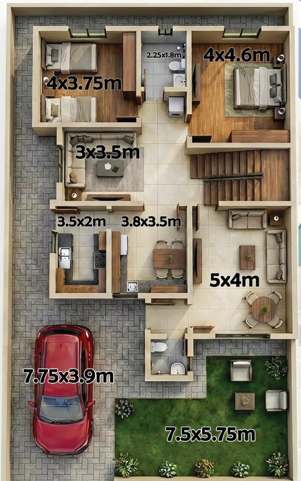 Original published Al Wahat house plan